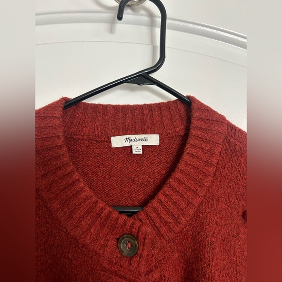 Madewell Bobble Colburne Cardigan Coziest Yarn size M chic 90s cottagecore boho - Picture 5 of 12